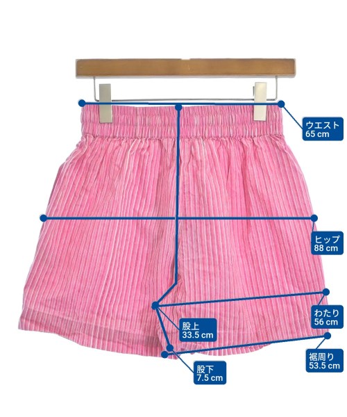 -（ソノタ）ショートパンツ ピンク サイズ:S レディース/2200606500128