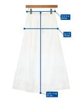 -（ソノタ）ロング・マキシ丈スカート 白 サイズ:36(S位) レディース/2200607504293