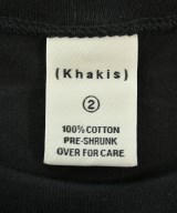 Khakis（カーキス）Tシャツ・カットソー 黒 サイズ:2(M位) メンズ/2200567333032
