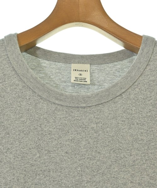 Khakis（カーキス）Tシャツ・カットソー グレー サイズ:3(L位) メンズ/2200567333056