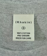 Khakis（カーキス）Tシャツ・カットソー グレー サイズ:3(L位) メンズ/2200567333056
