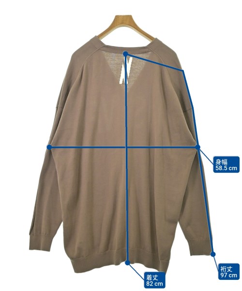 -（ソノタ）カーディガン ベージュ サイズ:L メンズ/2200572072063
