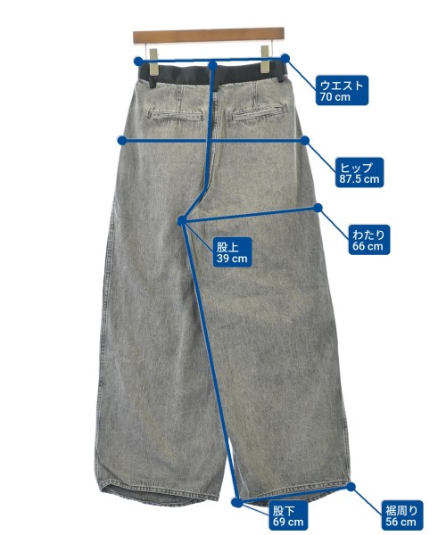 -（ソノタ）デニムパンツ グレー サイズ:38(M位) レディース/2200669476163
