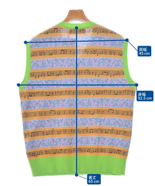 -（ソノタ）ベスト 青 サイズ:M メンズ/2200673369116