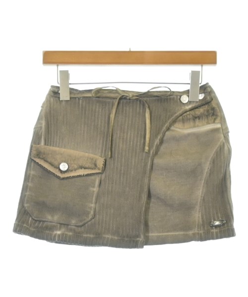 その他(ソノタ)ミニスカート 茶 サイズ:ONE/2200669163032