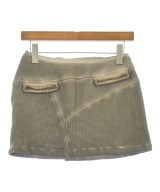 -（ソノタ）ミニスカート 茶 サイズ:ONE レディース/2200669163032