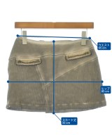 -（ソノタ）ミニスカート 茶 サイズ:ONE レディース/2200669163032