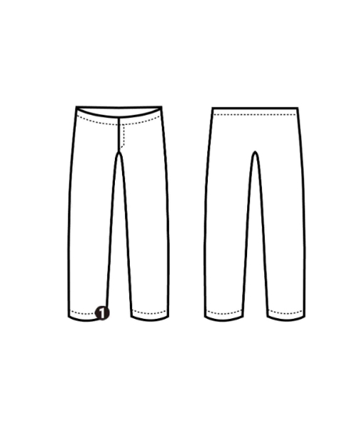 -（ソノタ）カーゴパンツ 青 サイズ:0(XS位) レディース/2200669163094