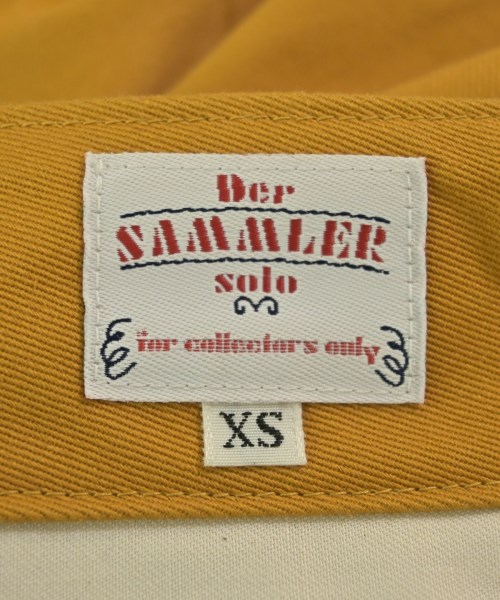 Der SAMMLER solo（ディアザムラーソロ）チノパン オレンジ サイズ:XS メンズ/2200674231238