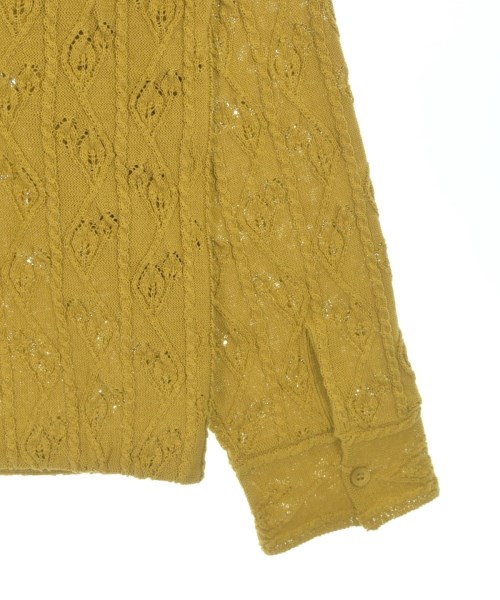 -（ソノタ）カーディガン 黄 サイズ:M メンズ/2200675178020