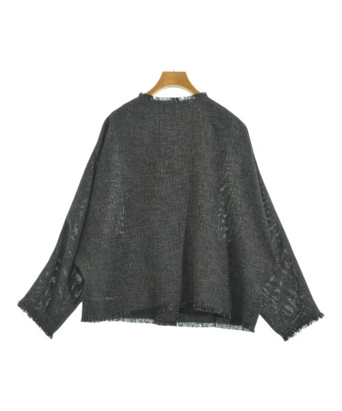 cafune（カフネ）ノーカラージャケット 黒 サイズ:38(M位) レディース/2200671960063