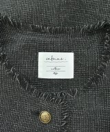 cafune（カフネ）ノーカラージャケット 黒 サイズ:38(M位) レディース/2200671960063