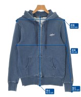 WTW（ダブルティー）パーカー 紺 サイズ:M メンズ/2200677935034