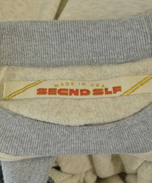 SECND SLF（セコンドセルフ）スウェット ベージュ サイズ:L メンズ/2200677989099