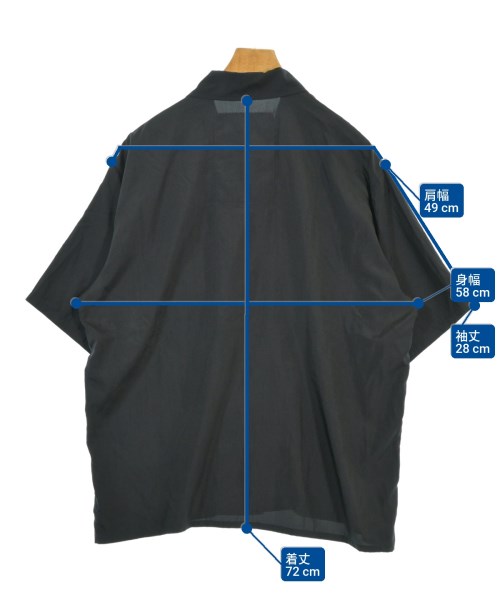 -（ソノタ）カジュアルシャツ 黒 サイズ:-(XXL位) メンズ/2200678077108