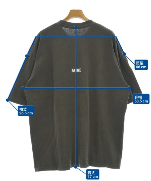 -（ソノタ）Tシャツ・カットソー グレー サイズ:5(XXL位) メンズ/2200678077153