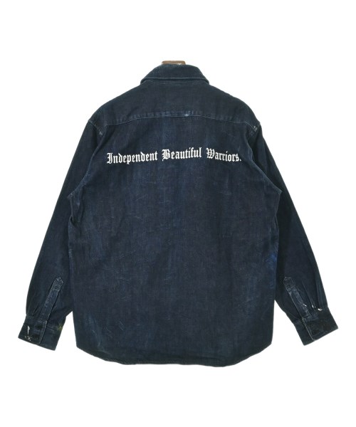 -（ソノタ）カジュアルシャツ 紺 サイズ:L メンズ/2200678828076