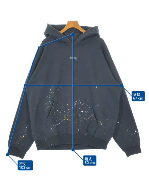 -（ソノタ）パーカー 紺 サイズ:-(XL位) メンズ/2200678828151