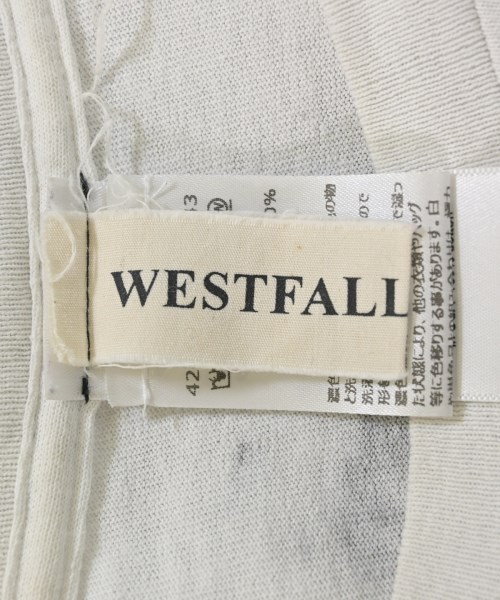 WESTFALL（ウエストフォール）Tシャツ・カットソー 白 サイズ:L メンズ/2200678386200