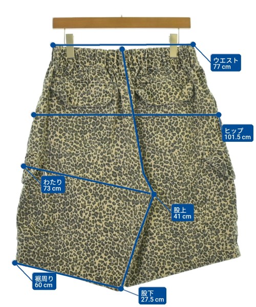 Perushu（ペルーシュ）ショートパンツ ベージュ サイズ:M メンズ/2200680963253