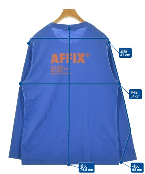 -（ソノタ）Tシャツ・カットソー 青 サイズ:XL メンズ/2200681995208