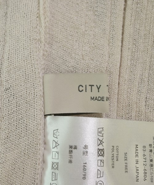 CITY（シティ）ニット・セーター ベージュ サイズ:F レディース/2200694823024