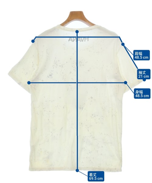 HVANA（ハバナ）Tシャツ・カットソー 白 サイズ:L メンズ/2200692045671