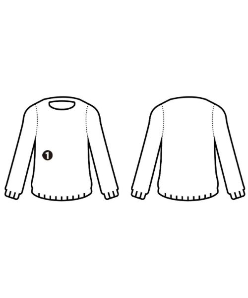 -（ソノタ）カーディガン 黒 サイズ:-(XS位) レディース/2200693831129