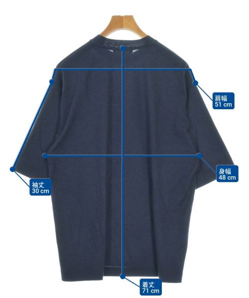 UNFOLLOW（アンフォロー）Tシャツ・カットソー 紺 サイズ:3(L位) メンズ/2200697012067