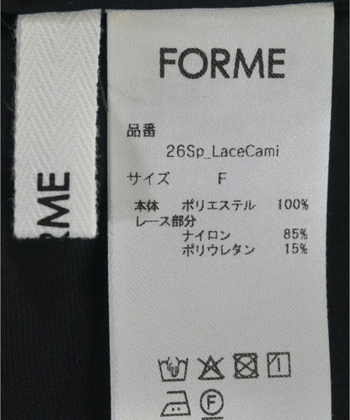 -（ソノタ）キャミソール 黒 サイズ:F レディース/2200695337087