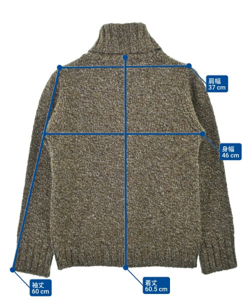 -（ソノタ）ニット・セーター 茶 サイズ:M メンズ/2200695695224