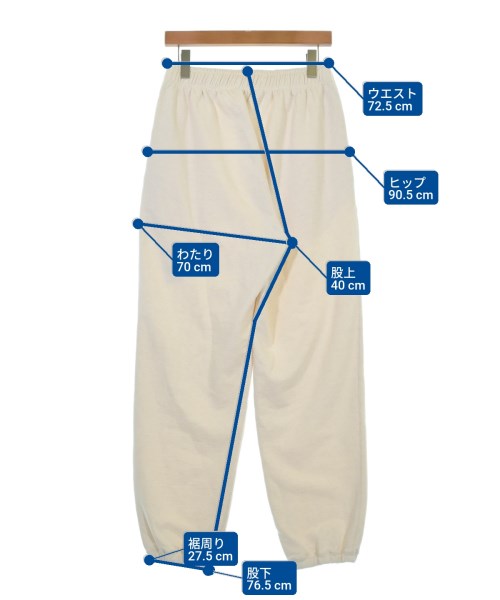 -（ソノタ）スウェットパンツ 白 サイズ:M メンズ/2200688669805