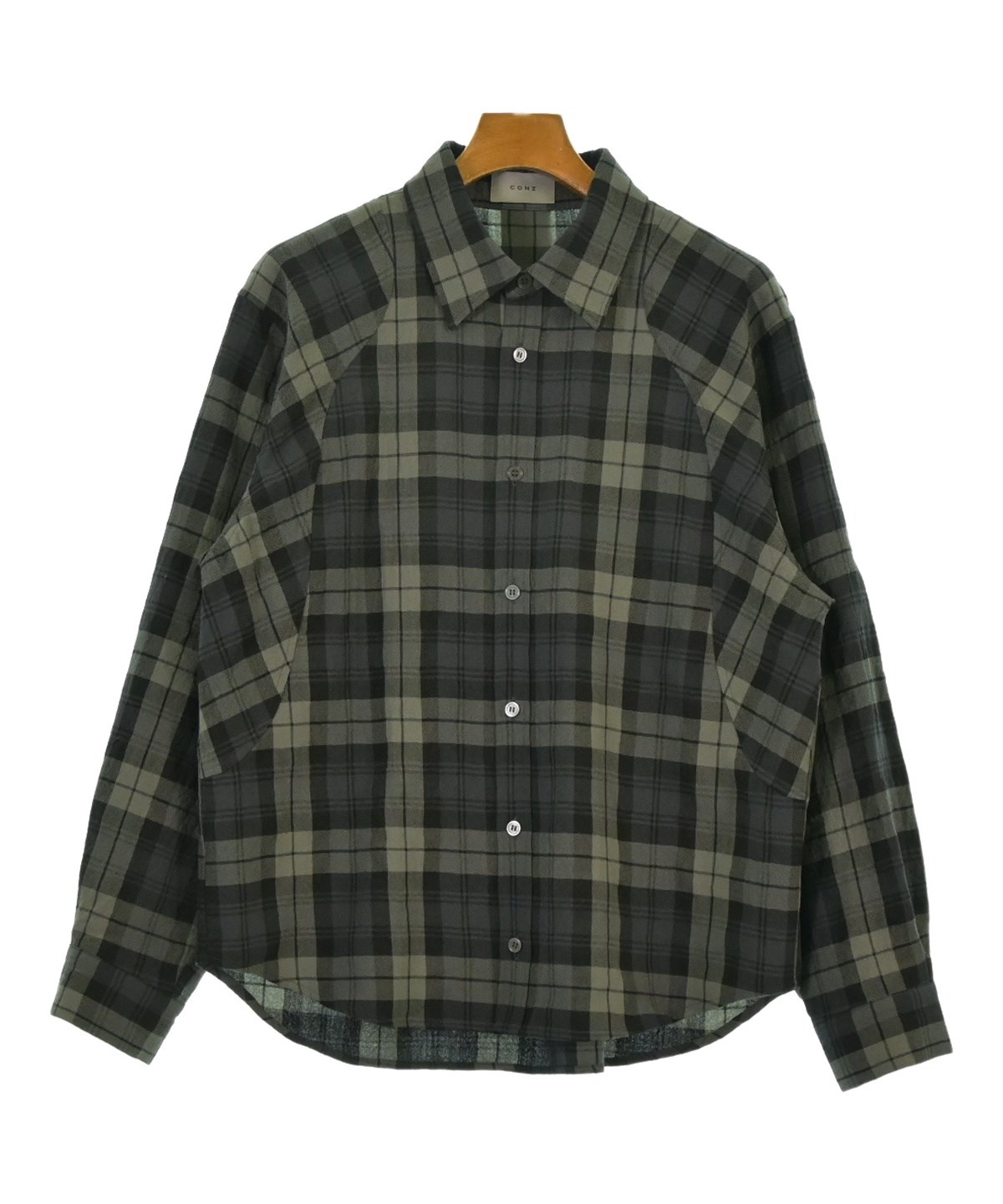 ソノタ）カジュアルシャツ グレー サイズ:1(S位) メンズ/2200655125068