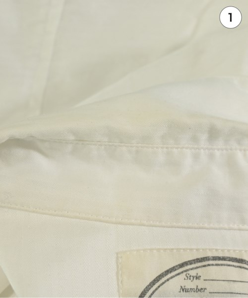 IHATOV（イーハトーヴ）カジュアルシャツ 白 サイズ:L メンズ/2200655753032