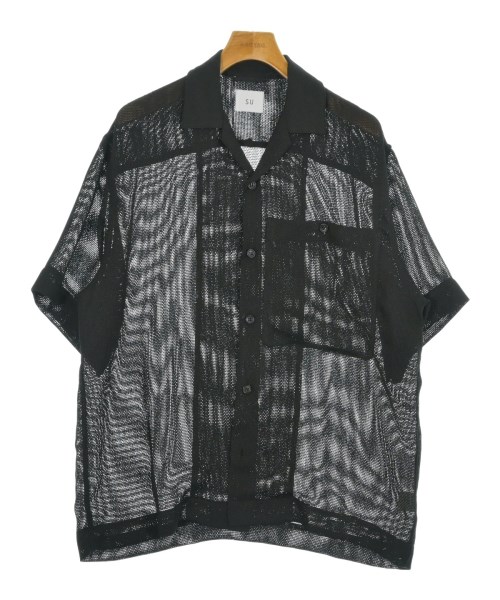 SU(スウ)カジュアルシャツ 黒 サイズ:48(L位)/2200646333793