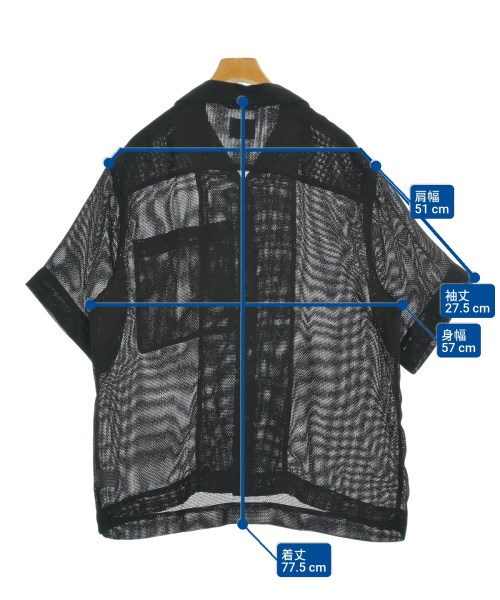 SU（スウ）カジュアルシャツ 黒 サイズ:48(L位) メンズ/2200646333793