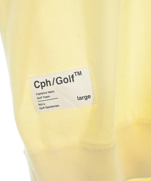 -（ソノタ）ニット・セーター 黄 サイズ:L メンズ/2200627976667