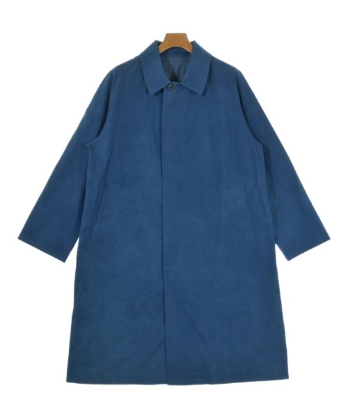 その他(ソノタ)ステンカラーコート 青 サイズ:L/2200657422011
