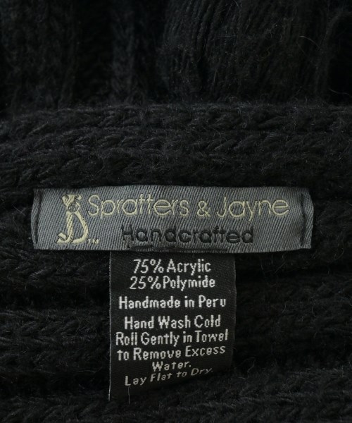 -（ソノタ）ストール 黒 サイズ:- レディース/2200651697064