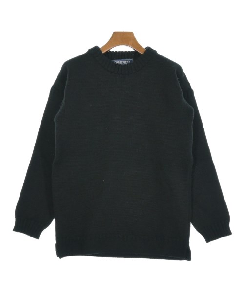 GUERNSEY WOOLLENS (ガンジーウーレンズ)ニット・セーター 黒 サイズ:38(XS位)/2200657650117