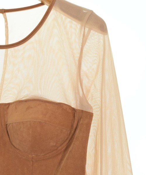 -（ソノタ）ブラウス 茶 サイズ:F レディース/2200658027031