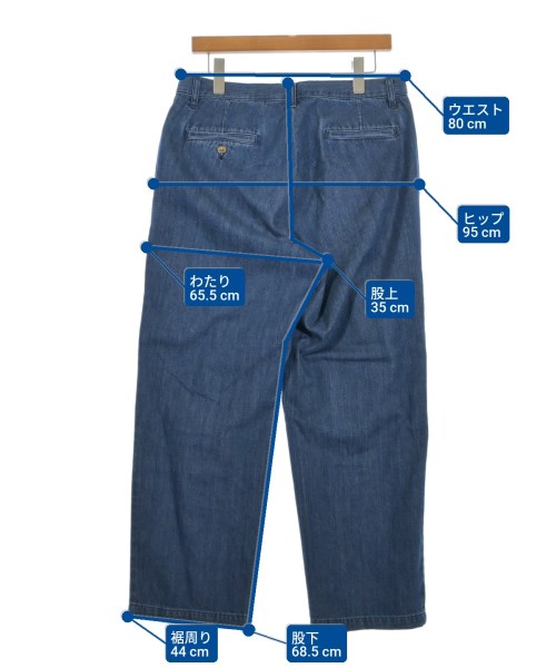 CTC STORE（シーティーシーストア）デニムパンツ 青 サイズ:34(L位) メンズ/2200656614080