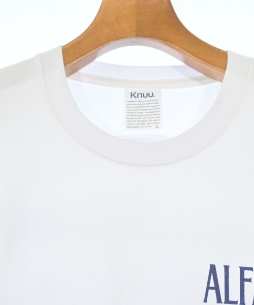 Knuu（ヌウ）Tシャツ・カットソー 白 サイズ:L メンズ/2200655219156