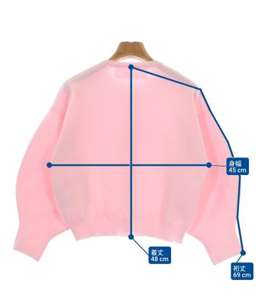 Dot and Stripes CHILD WOMAN（ドットアンドストライプスチャイルドウーマン）カーディガン ピンク サイズ:F レディース/2200655674146