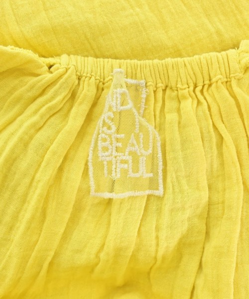 -（ソノタ）ワンピース 黄 サイズ:F レディース/2200659370013