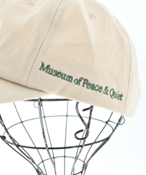 Museum of Peace & Quiet（ミュージアムオブピースアンドクワイエット）キャップ ベージュ サイズ:- メンズ/2200659373038