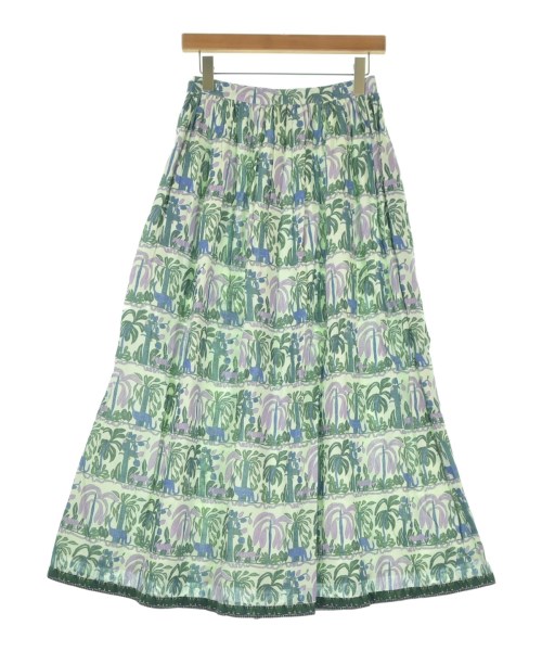 Emporio Sirenuse（エンポリオシレヌーセ）ロング・マキシ丈スカート 緑 サイズ:38(M位) レディース/2200659576019