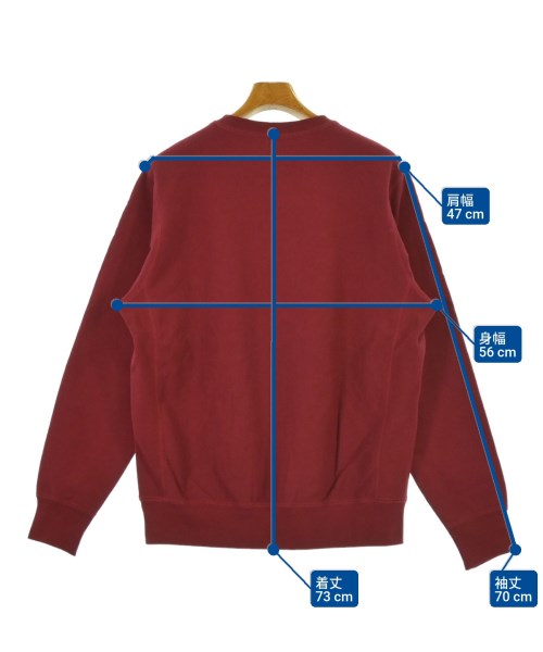 -（ソノタ）スウェット 赤 サイズ:M メンズ/2200656995080