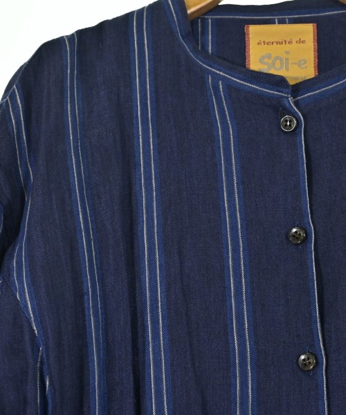 -（ソノタ）シャツワンピース 紺 サイズ:1(S位) レディース/2200657101046