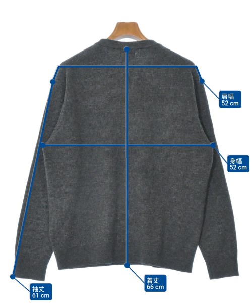 -（ソノタ）ニット・セーター グレー サイズ:M メンズ/2200660149028